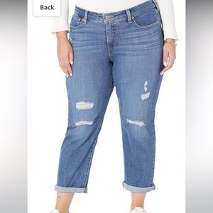 LEVI'S WOMEN'S NEW BOYFRIEND JEANS NEW WITH TAGS PLUS SIZE 24